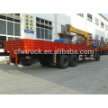 Dongfeng Tianlong truck with crane 10 ton sale in Peru